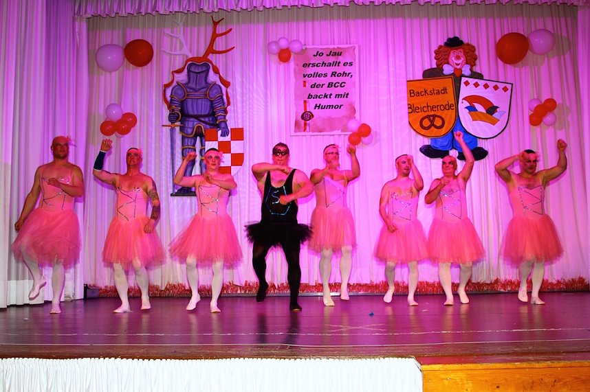 8. M&auml;nnerballettwettbewerb des BCC im Bleicher&ouml;der Kulturhaus