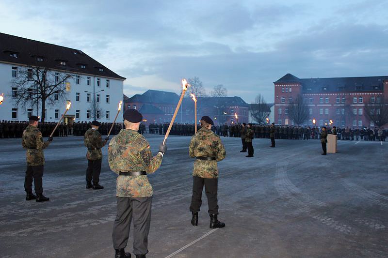 Neuer Lehrgang in Sondershausen vereidigt