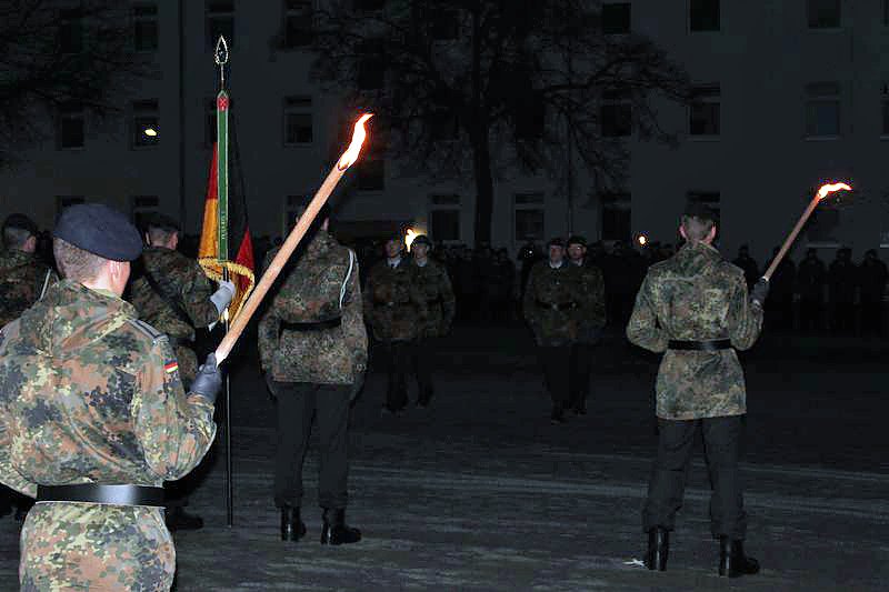 Neuer Lehrgang in Sondershausen vereidigt