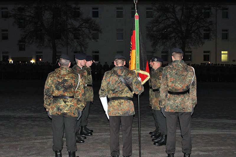 Neuer Lehrgang in Sondershausen vereidigt