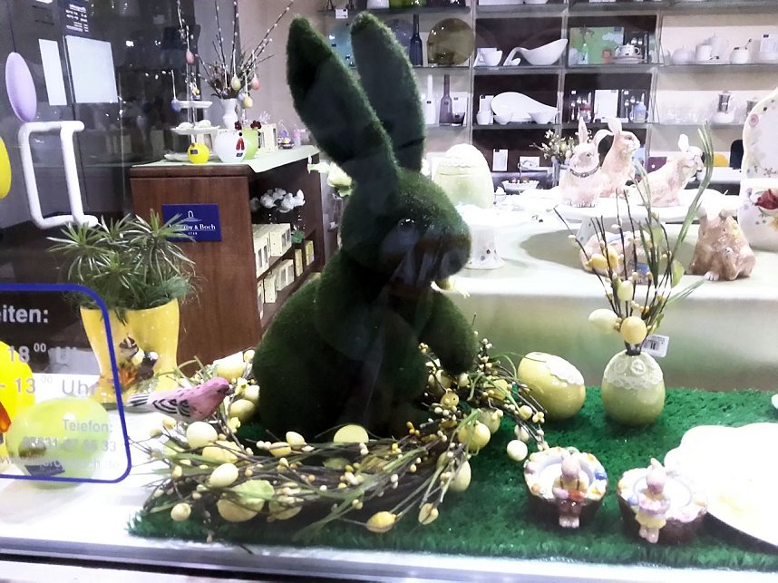 &Ouml;sterliches Flair in der Altstadt von Nordhausen