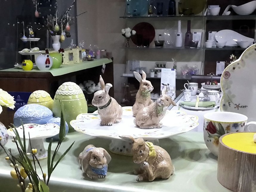 &Ouml;sterliches Flair in der Altstadt von Nordhausen