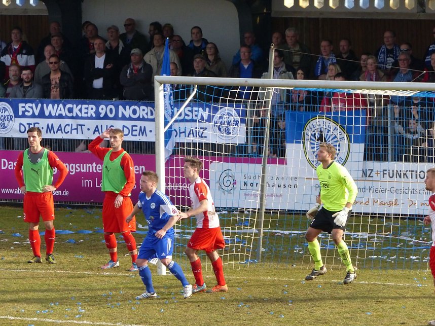 Wacker Nordhausen verliert Spitzenspiel gegen Zwickau