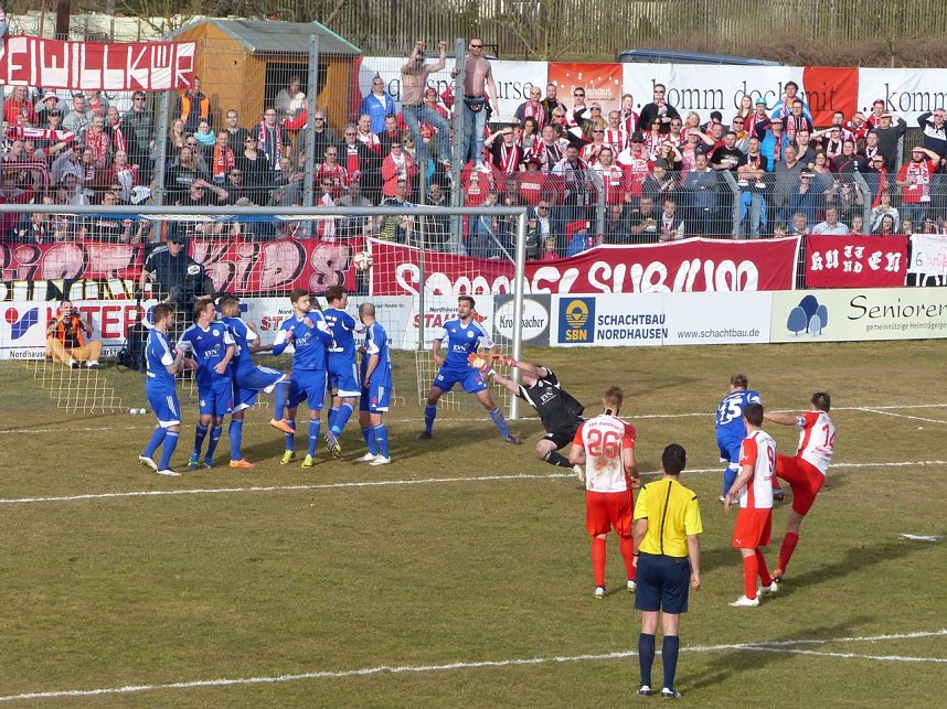 Wacker Nordhausen verliert Spitzenspiel gegen Zwickau