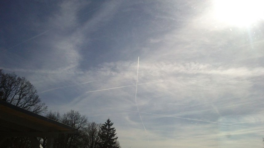 Sonnenuntergang bei Bad Sachsa