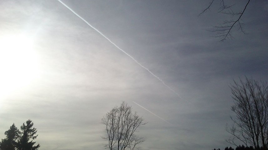 Sonnenuntergang bei Bad Sachsa