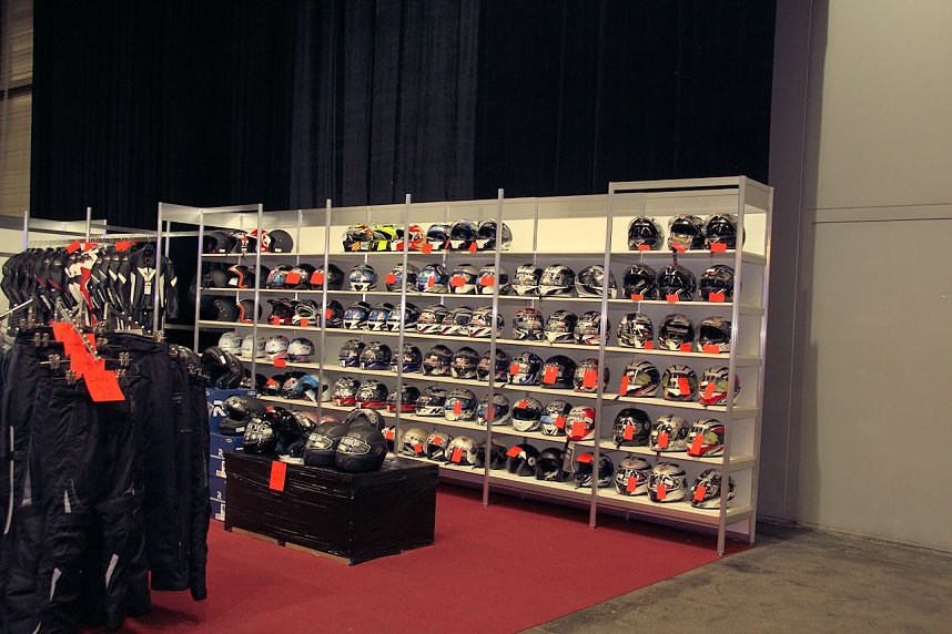 Motorradmesse in Erfurt