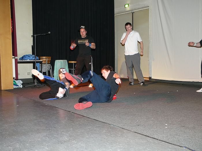 Tanzen im Jugendclubhaus