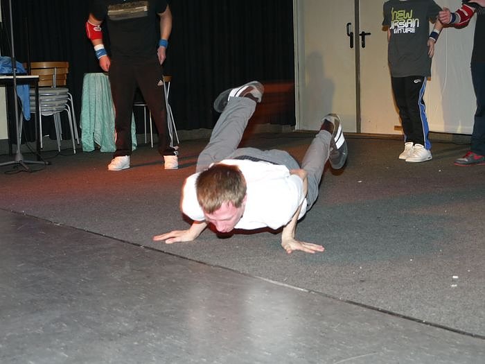 Tanzen im Jugendclubhaus