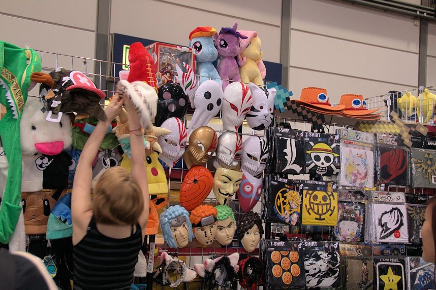 Auf der Manga-Convention der Leipziger Buchmesse versammelten sich die deutschen "Kost&uuml;mspieler", Mangafreunde und Comicfans
