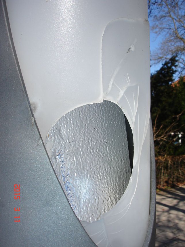 Vandalismus am Theaterplatz