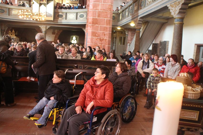 Fr&uuml;hjahrsgottesdienst der Lebenshilfe