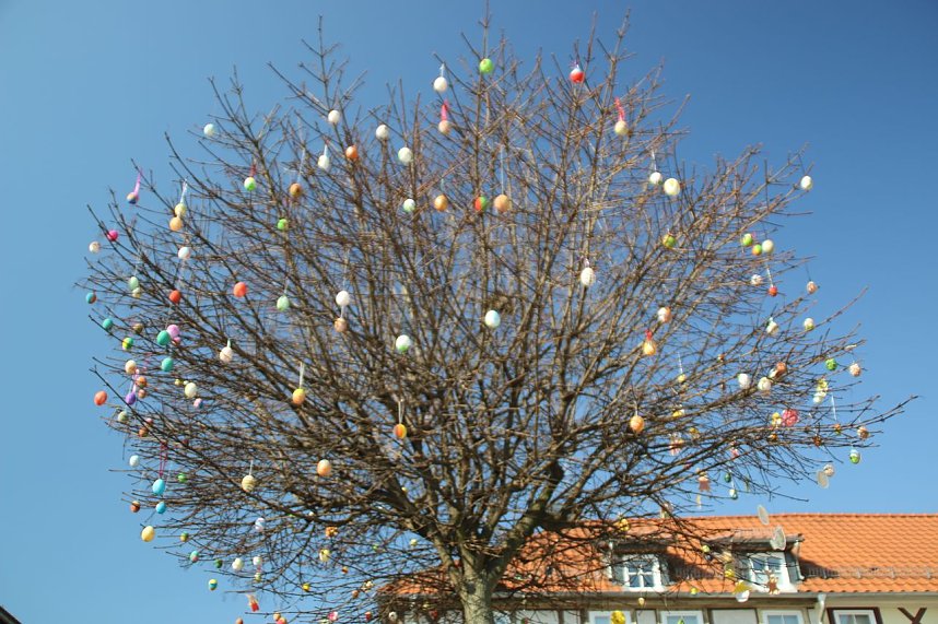Ostereierbaum in Ellrich