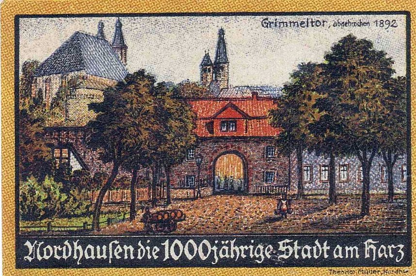 Motiv auf Streichholzschachtel