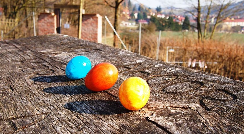 Ostereier suchen im Ilfelder Ahornpark