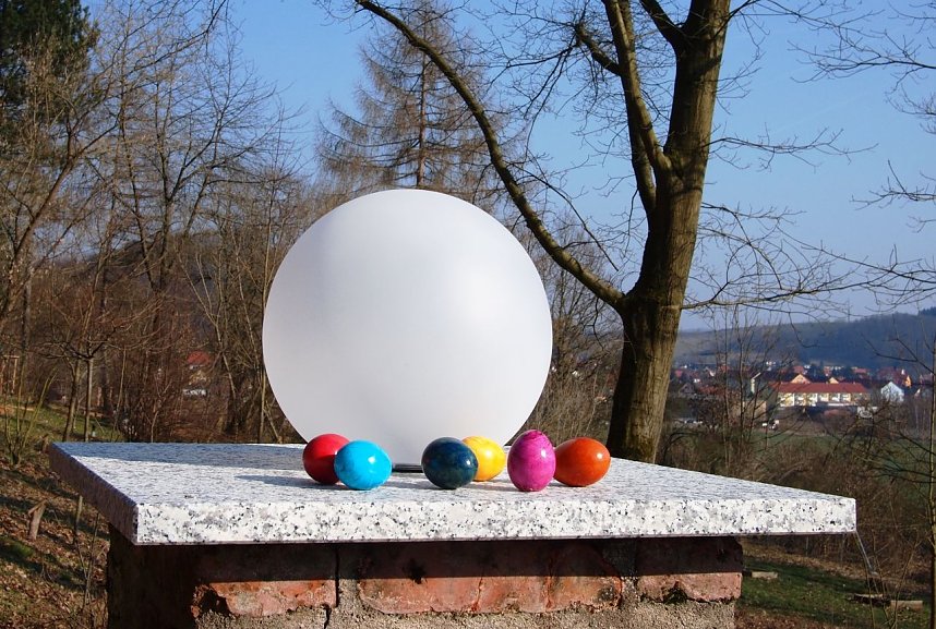 Ostereier suchen im Ilfelder Ahornpark