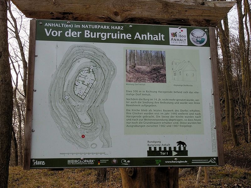Burgruine Anhalt