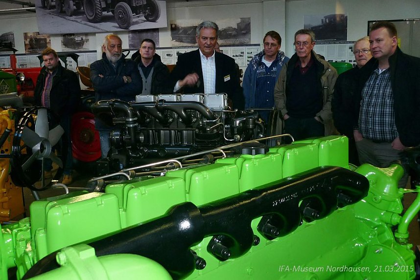 Eisenbahnfreunde im IFA-Museum