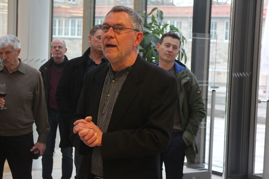 "Weil wir es k&ouml;nnen" - Ausstellung von Axel Schuhmann in der Nordh&auml;user Bibliothek