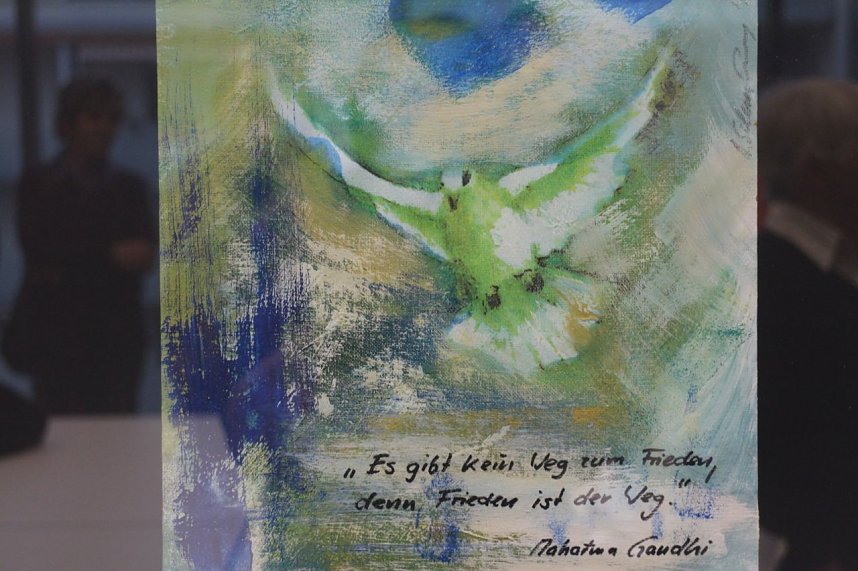 "Weil wir es k&ouml;nnen" - Ausstellung von Axel Schuhmann in der Nordh&auml;user Bibliothek