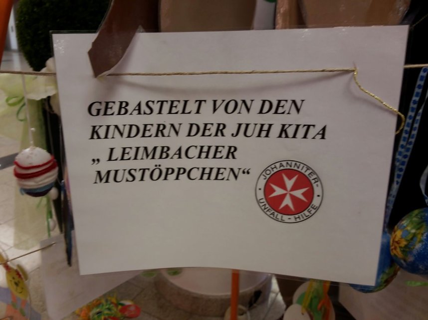 Osterschmuck in der Markt-Passage