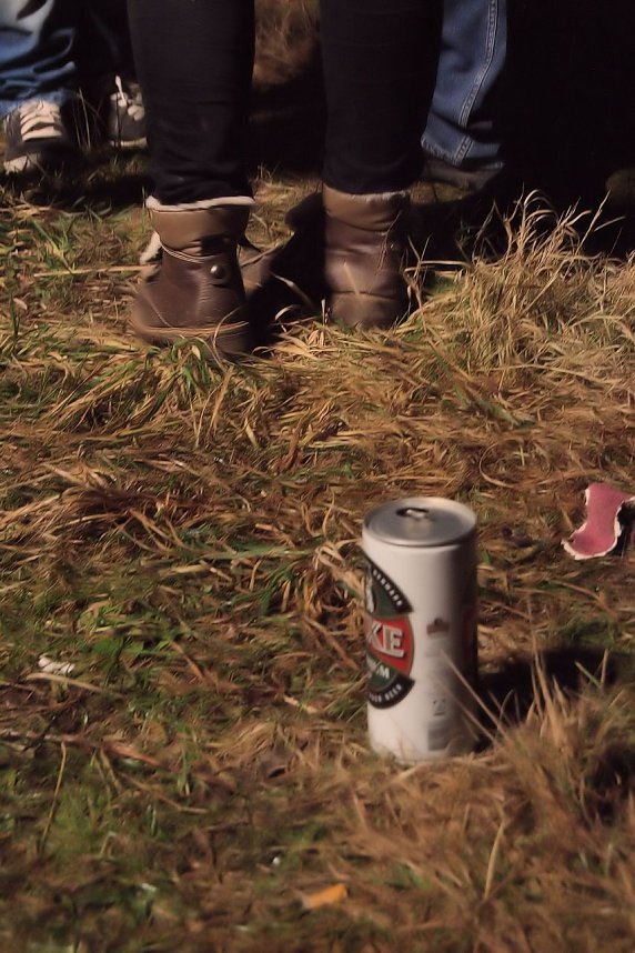 Osterfeuer in Nordhausen Nord