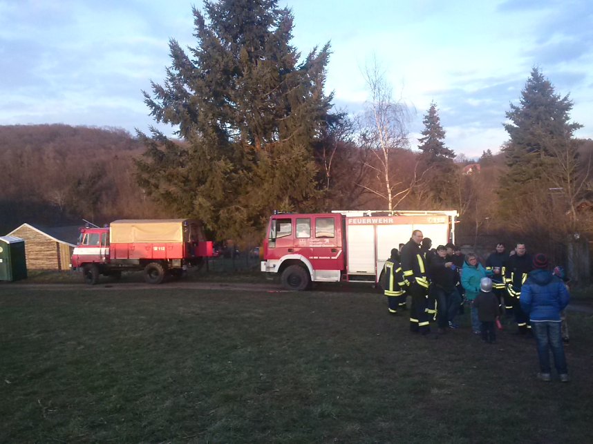 Osterfeuer in Neustadt