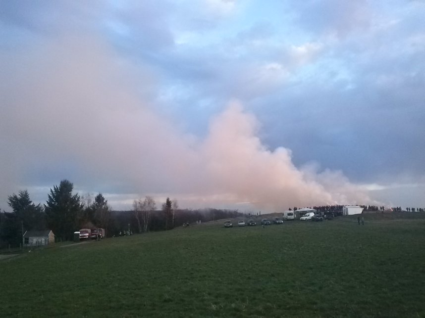 Osterfeuer in Neustadt