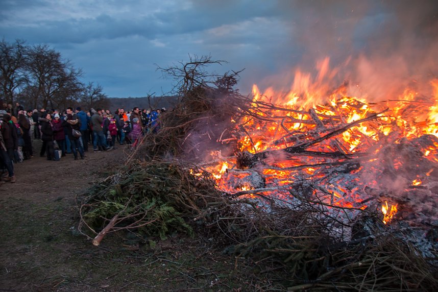 Osterfeuer in Krimderode
