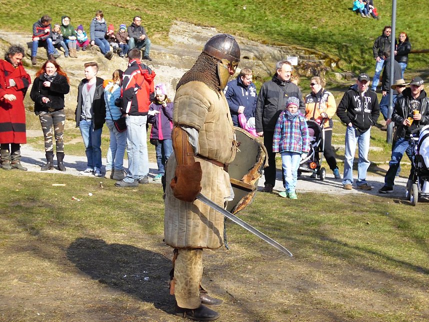 Wikinger auf der Burg Regenstein
