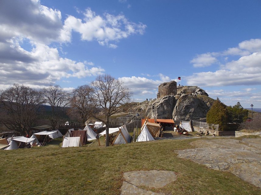 Wikinger auf der Burg Regenstein