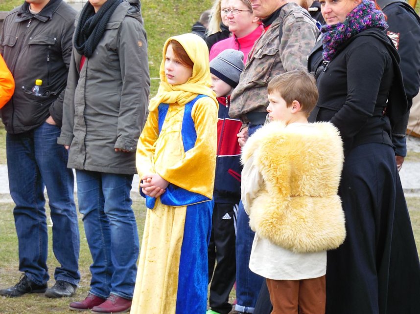 Wikinger auf der Burg Regenstein