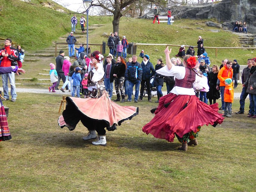 Wikinger auf der Burg Regenstein