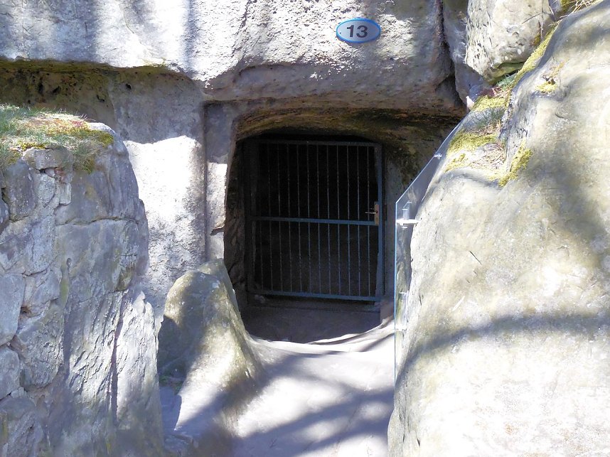 Der Blick nach oben und nach unten