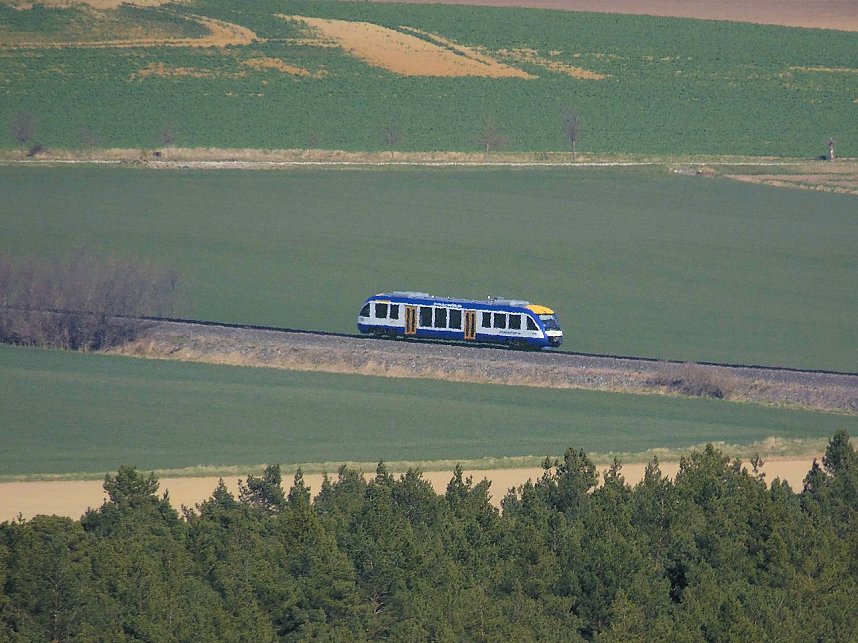 Der Blick nach oben und nach unten