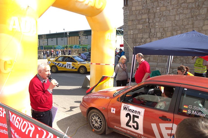 45. Roland-Rallye auf dem Petersberg gestartet