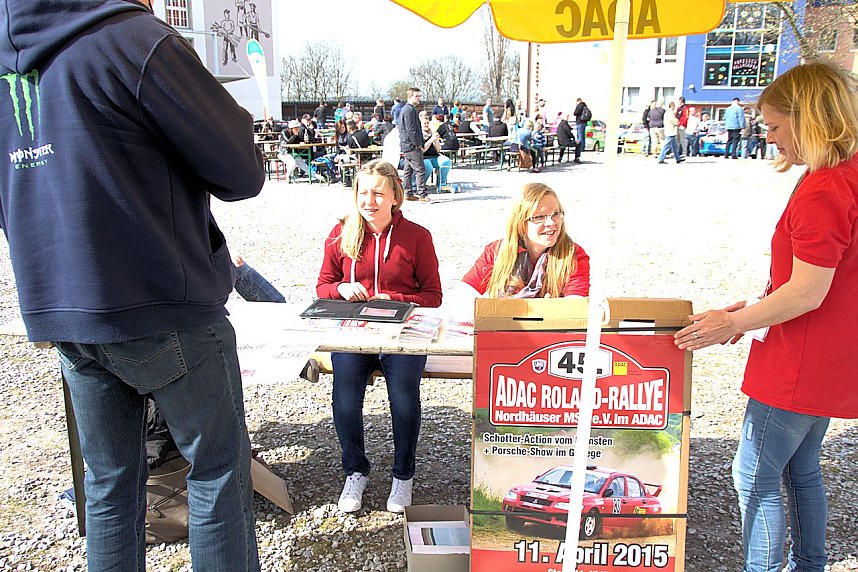 45. Roland-Rallye auf dem Petersberg gestartet