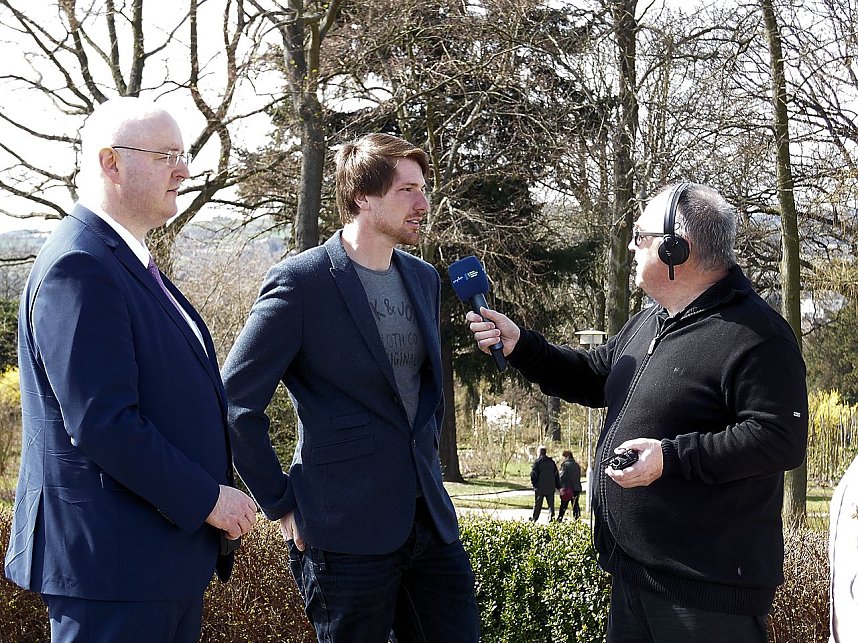 Saisoner&ouml;ffnung im Sangerh&auml;user Rosarium