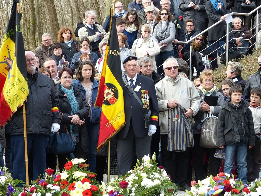 Gedenken an die Befreiung des KZ Mittelbau-Dora vor 70 Jahren.