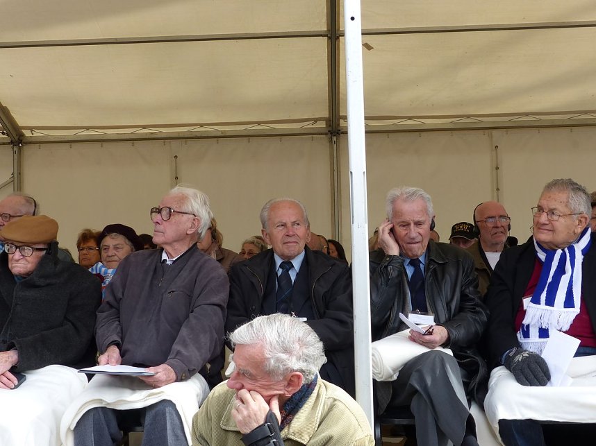 Gedenken an die Befreiung des KZ Mittelbau-Dora vor 70 Jahren.