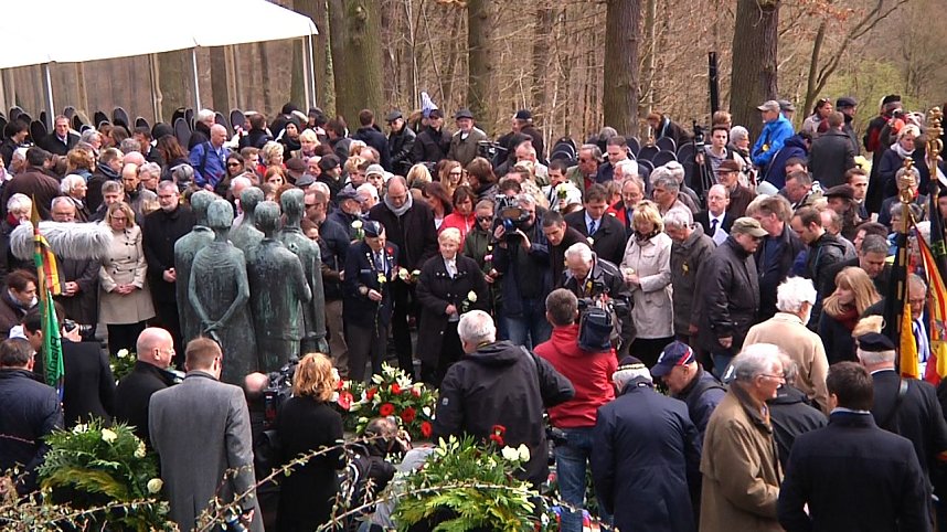 Gedenken zum 70. Jahrestag der Befreiung des KZ Mittelbau-Dora