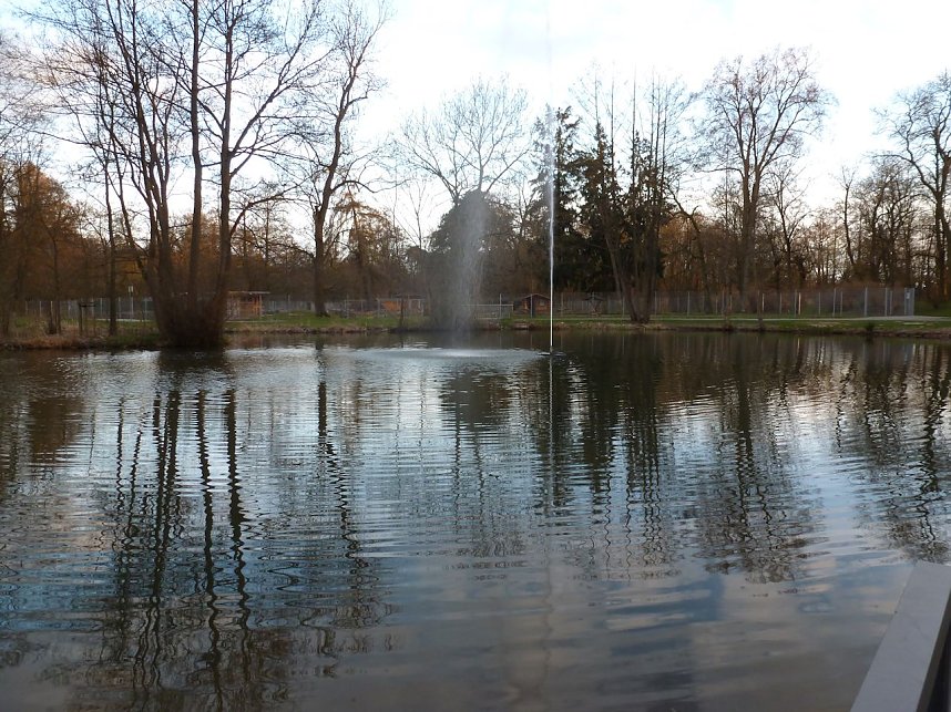 "Untergang" im Park