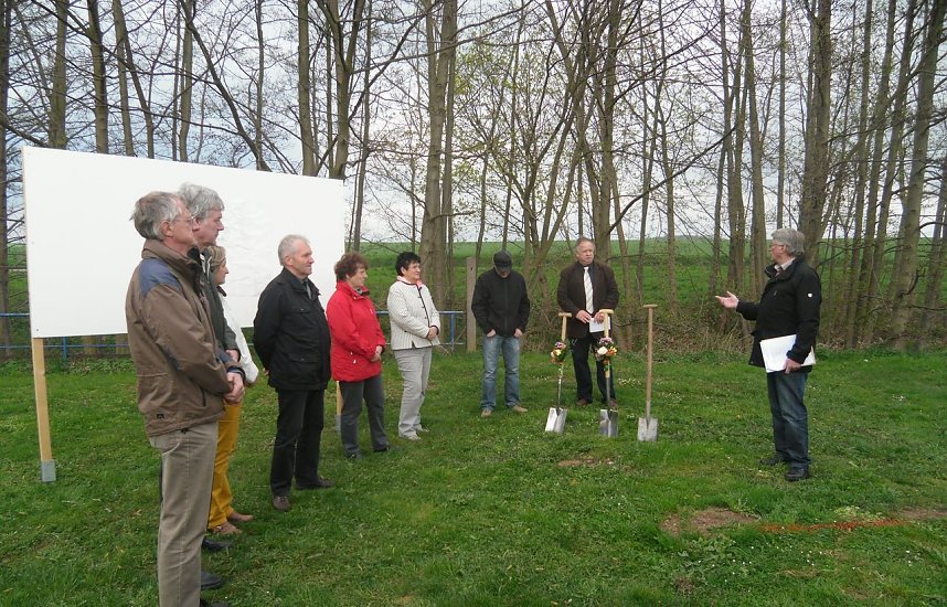 Vor einem Jahr: 1. Spatenstich