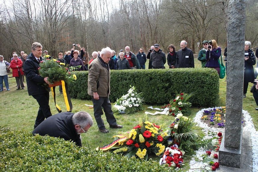 Gedenken zum 70. Jahrestag der Befreiung des Au&szlig;enlagers Ellrich-Julius H&uuml;tte