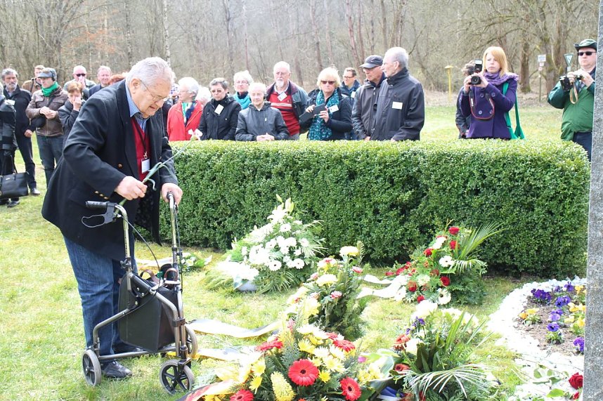 Gedenken zum 70. Jahrestag der Befreiung des Au&szlig;enlagers Ellrich-Julius H&uuml;tte