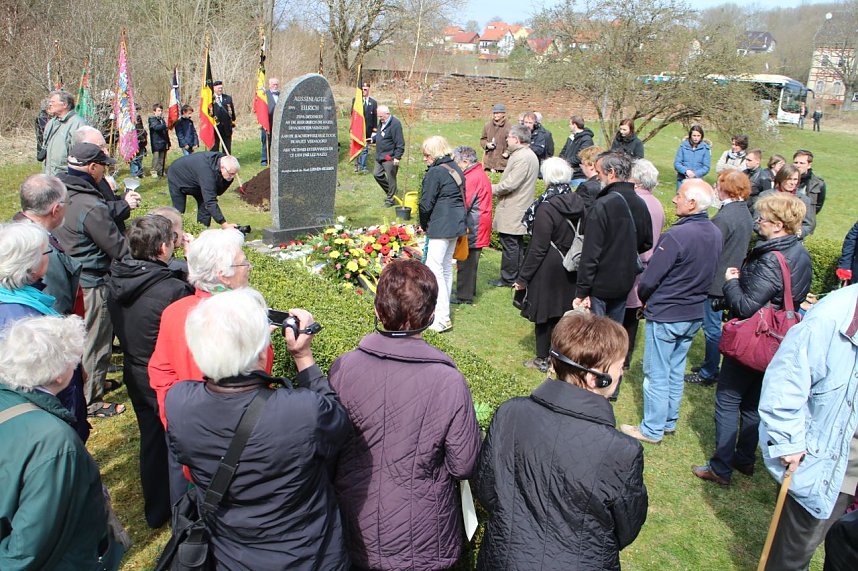 Gedenken zum 70. Jahrestag der Befreiung des Au&szlig;enlagers Ellrich-Julius H&uuml;tte