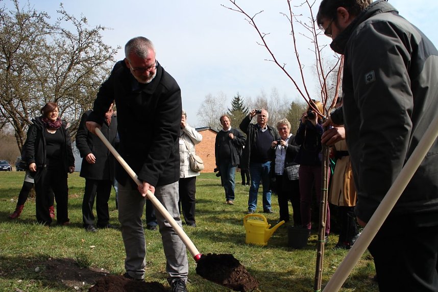 Gedenken zum 70. Jahrestag der Befreiung des Au&szlig;enlagers Ellrich-Julius H&uuml;tte