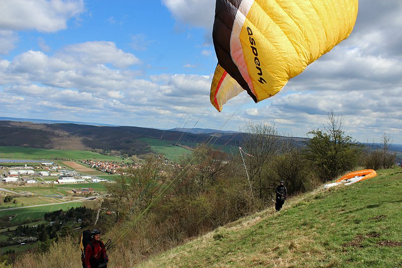 Geduld f&uuml;rs Gleitschirmfliegen