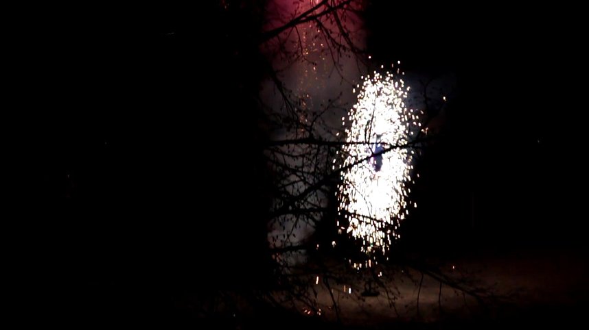 Feuerwerk &uuml;ber Nordhausen