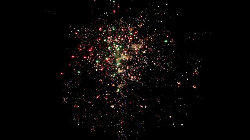 Feuerwerk &uuml;ber Nordhausen